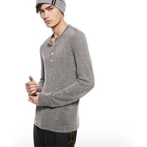 OTD On This Day Superfine Wool Henley Sweater